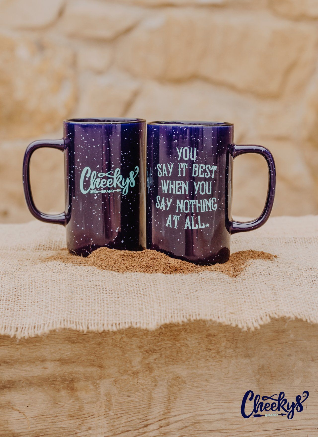 You Say It Best When You Say Nothing At All Mug On Midnight Blue Home & Gift 74 