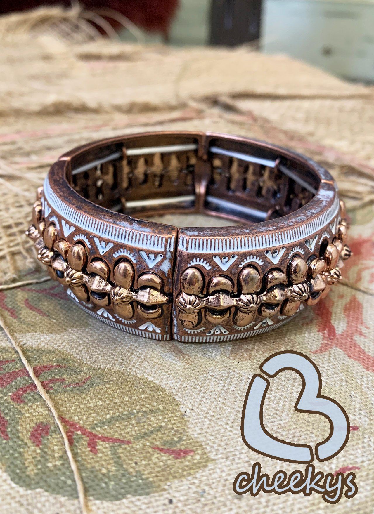 Brazin Bronze Stretch Bracelet Jewelry 14 
