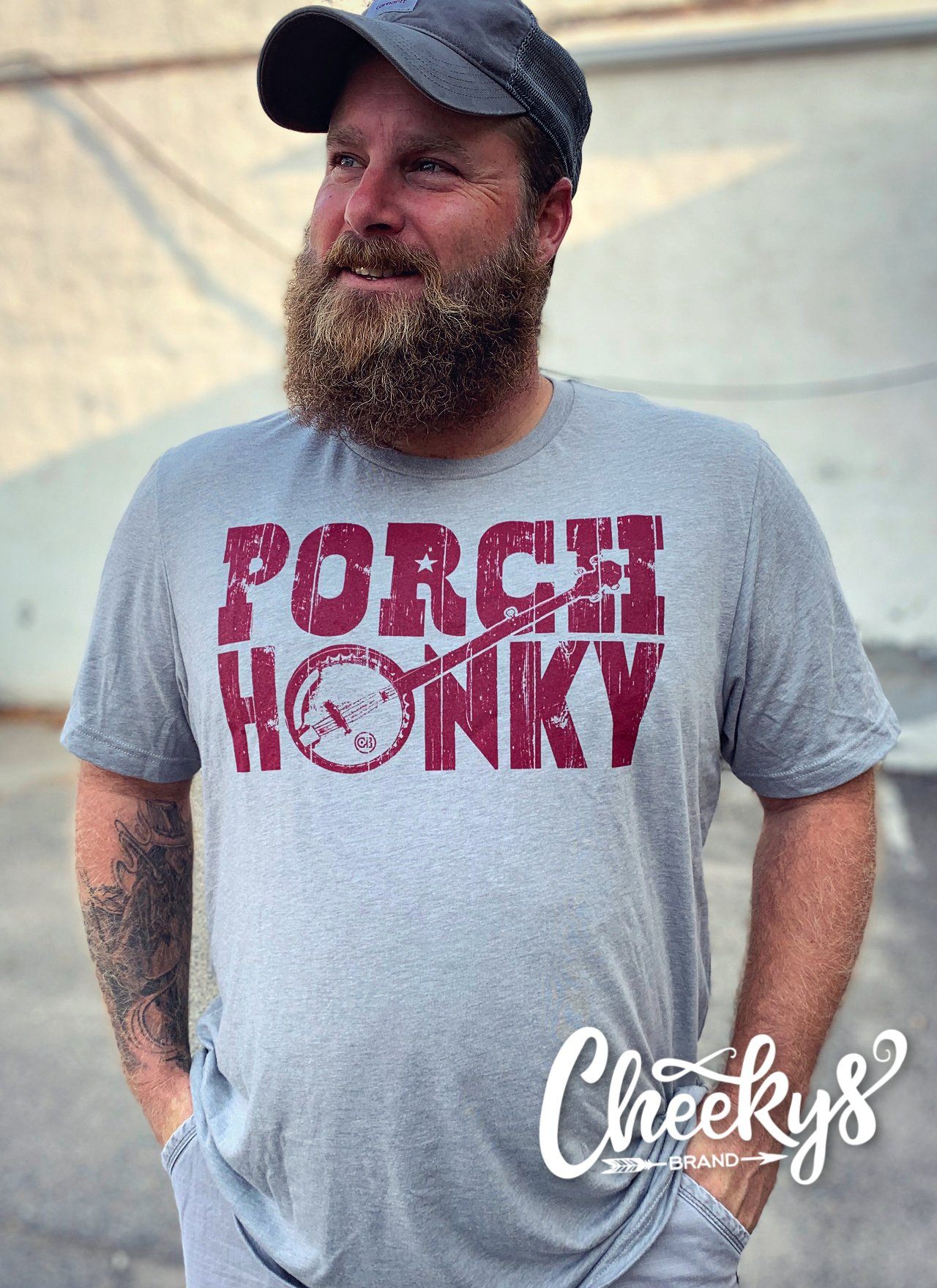 Porch Honkey Unisex Steel Tee Cheekys Apparel 37 