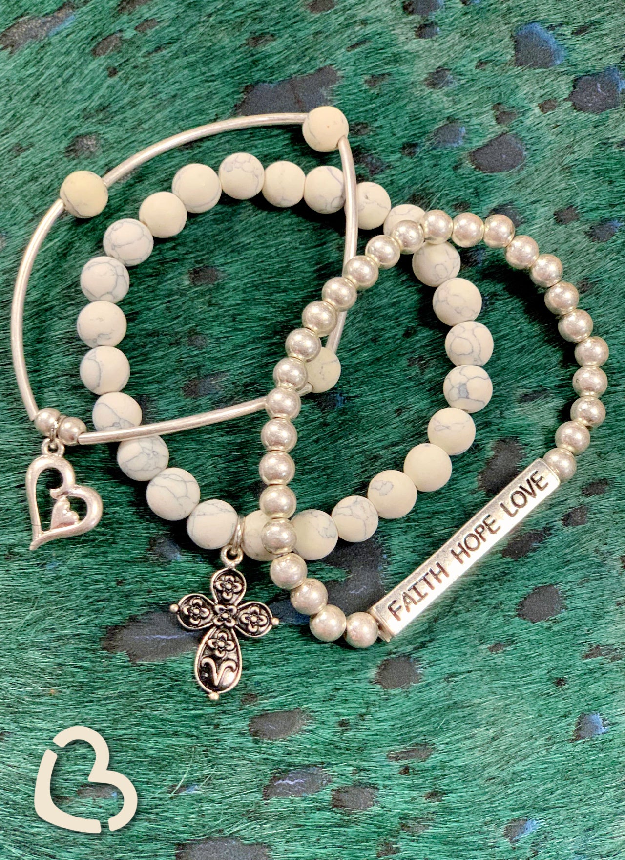 Faith Hope Love Stretch Bracelet Jewelry 19 