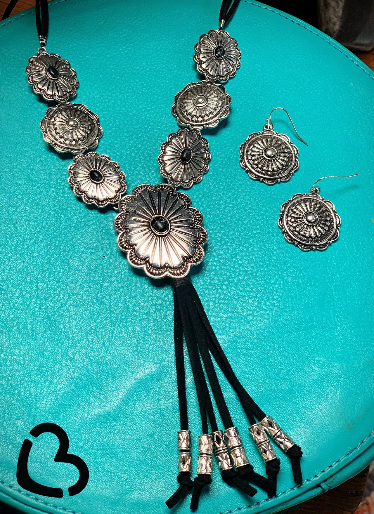 The Atoka Concho Bolo Style Necklace Jewelry 19 