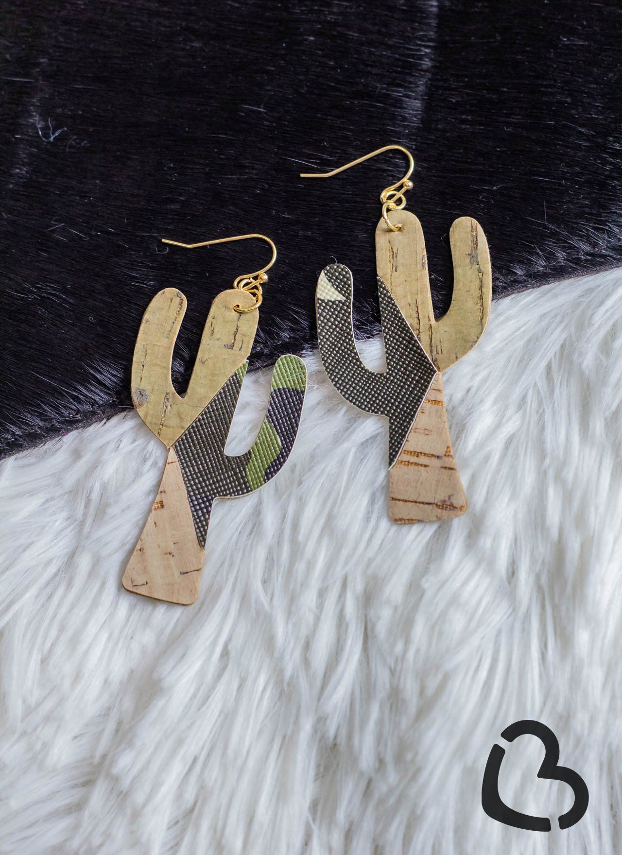 Lula Camo Cactus Earrings Jewelry 03 
