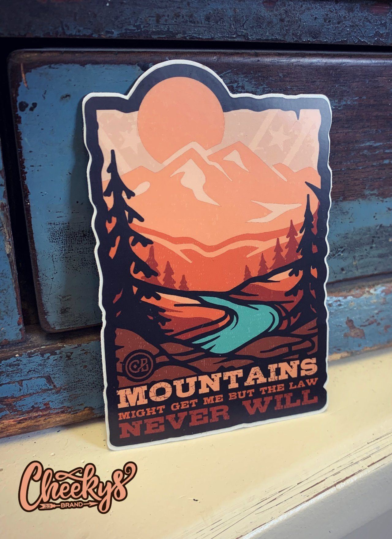Mountains Might Get Me Decal Accessories 46 