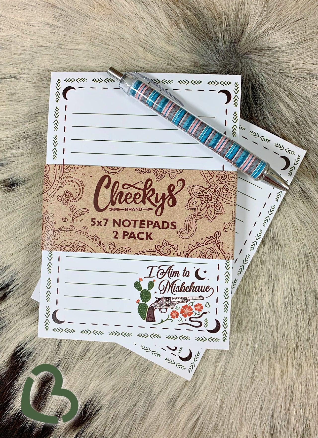 I Aim to Misbehave Note Pad Set of 2 Accessories 0 