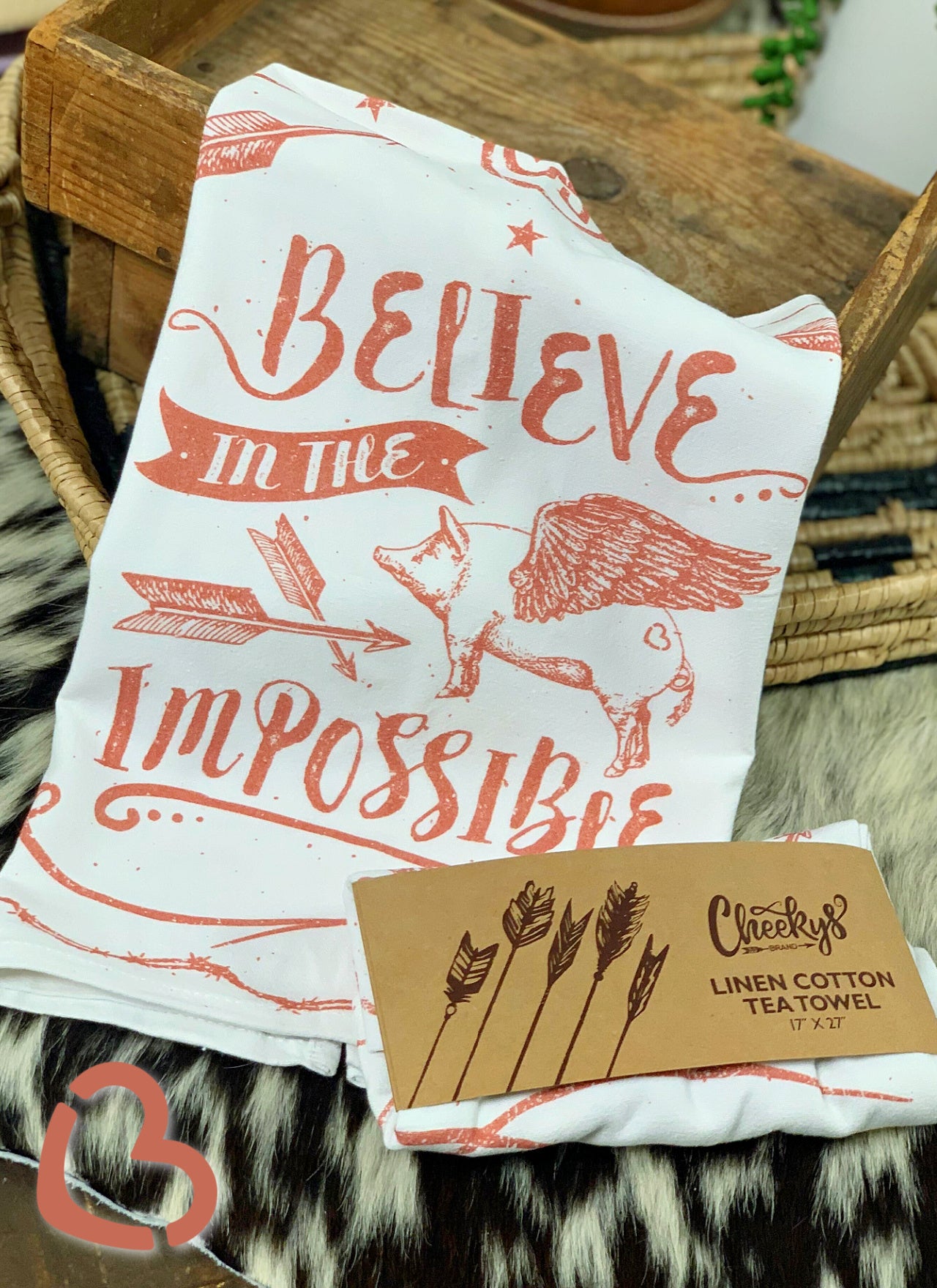 Believe In The Impossible Tea Towel Home Decor 197 